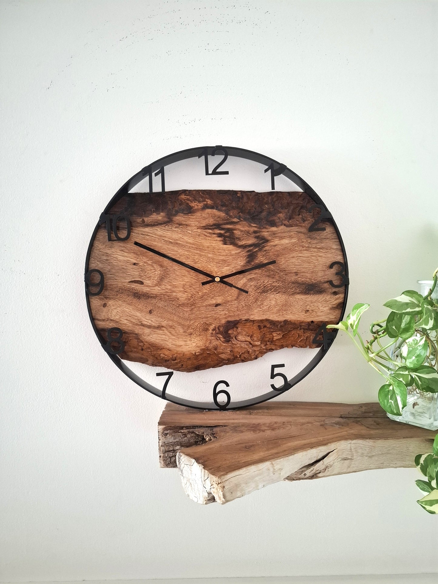Large Australian Wooden Wall Clock, Wall Clock Handmade
