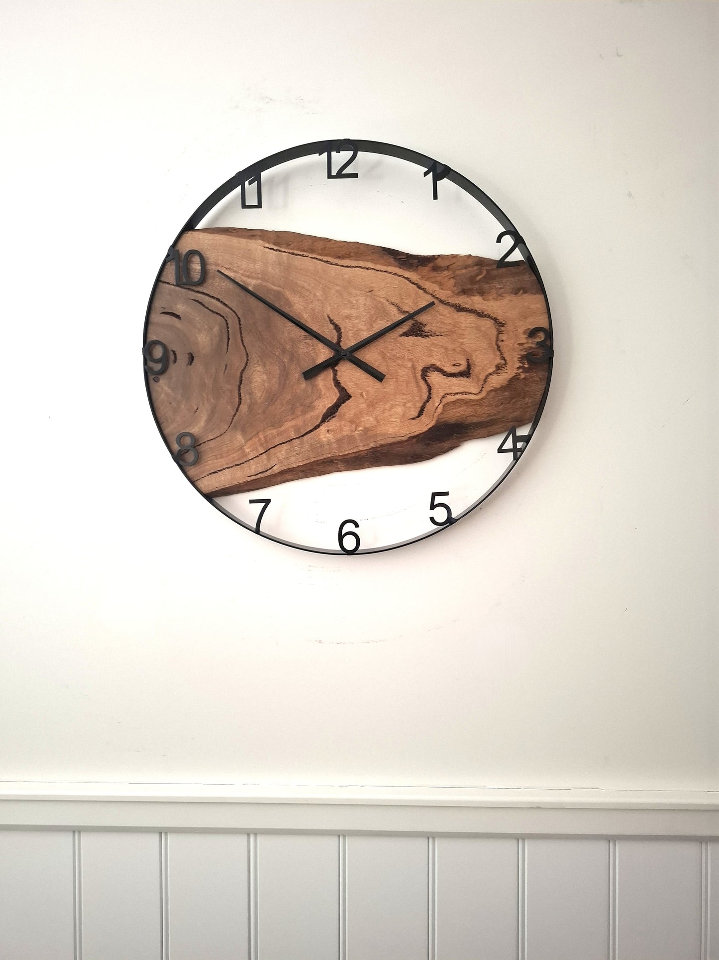 Large Australian Wooden Wall Clock, Wall Clock Handmade