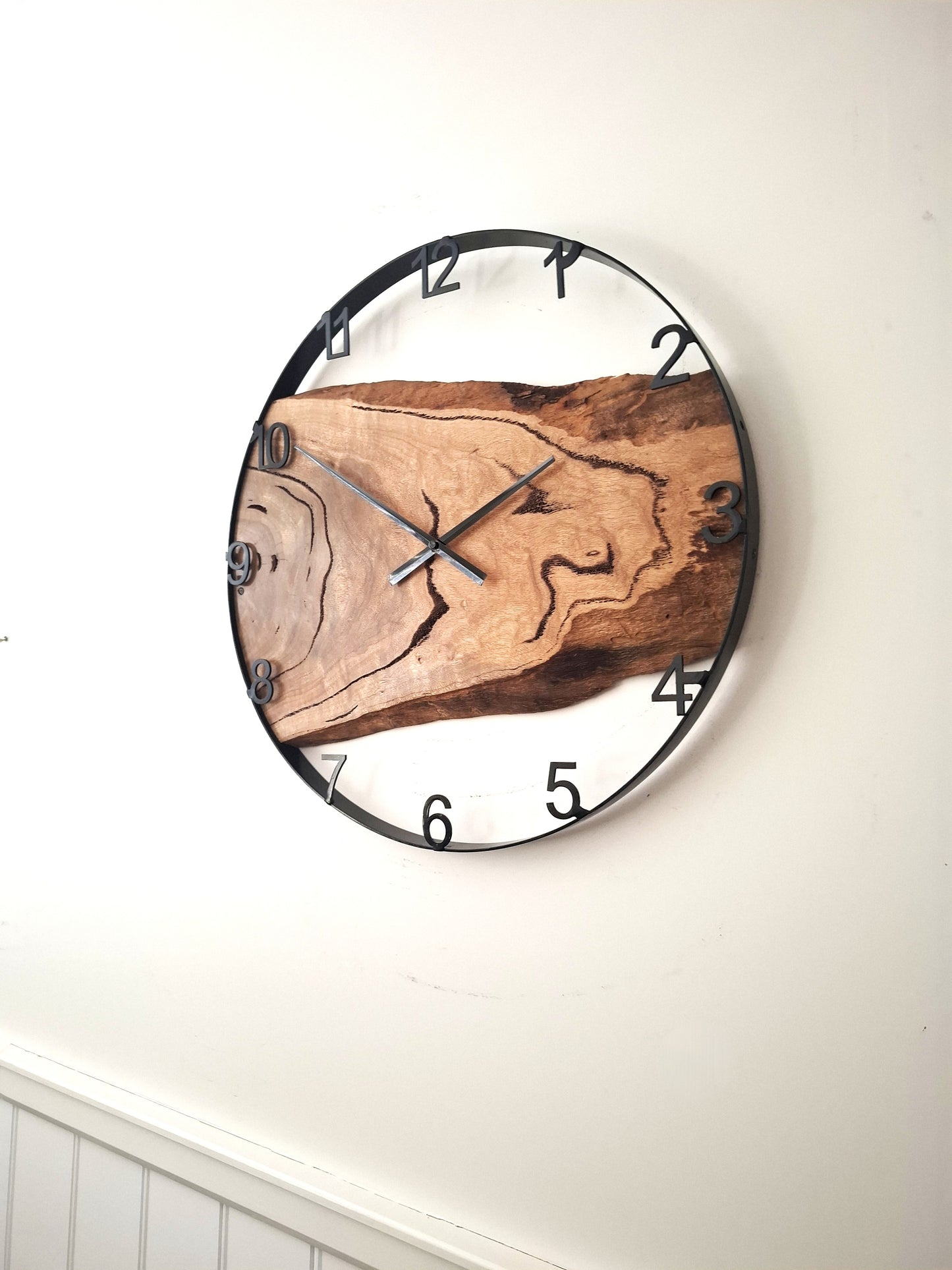 Large Australian Wooden Wall Clock, Wall Clock Handmade