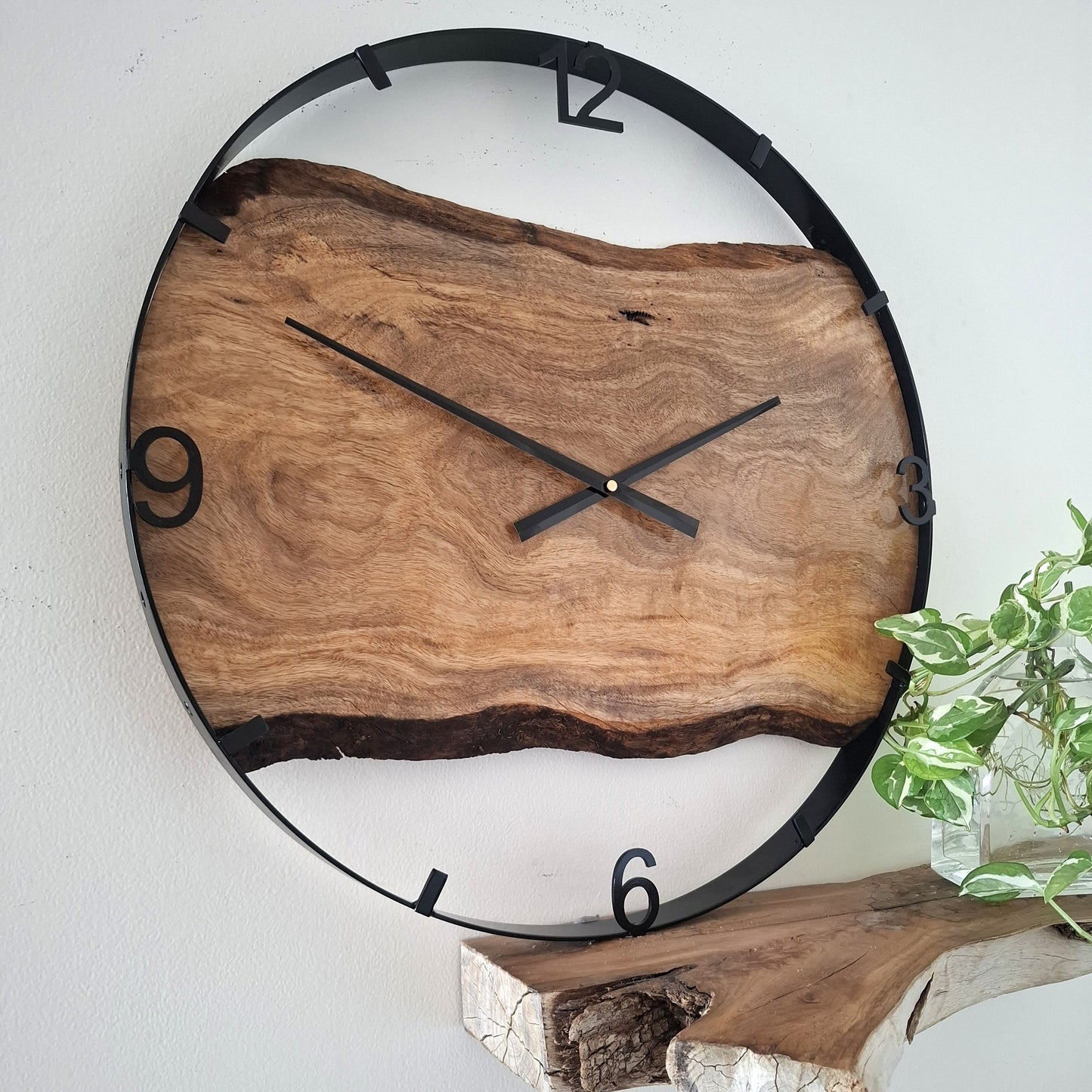 Large Australian Wooden Wall Clock, Wall Clock Handmade